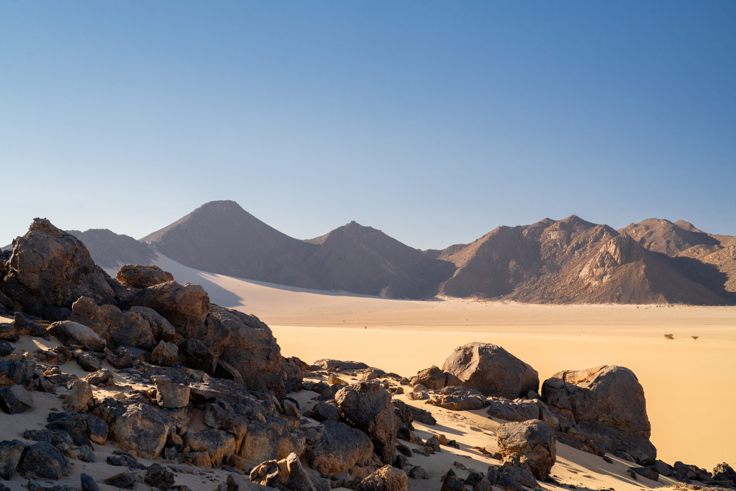 Les massifs montagneux du Sahara